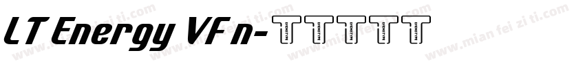LT Energy VF n字体转换
